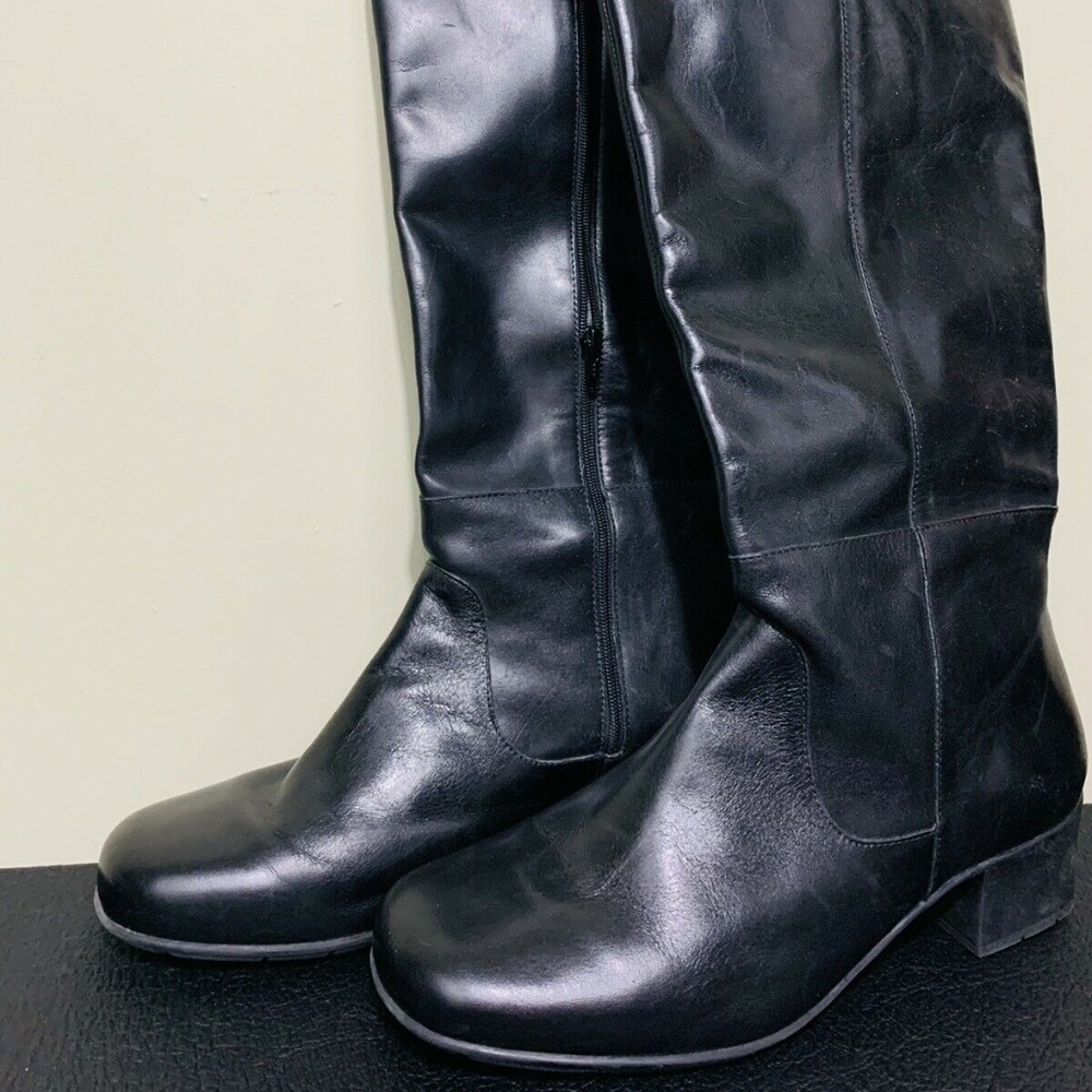 Elites by Walking Cradles Womens Mate 14" Leather Riding Boots Shoes New
